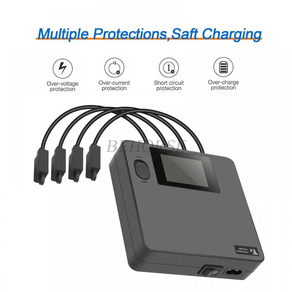 Cargador USB con pantalla digital a color para mantenedor y descargador de batería, accesorios para drones DJI Air 3S/Air 3
