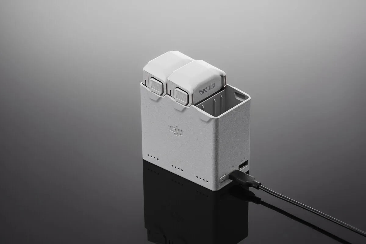 Cargador bidireccional para DJI Mini 4 Pro/Mini 3 Series. Accesorios originales nuevos disponibles.