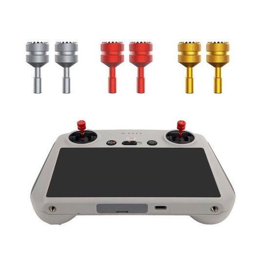 Joysticks de control remoto para DJI Air 3 RC 2/RC de aleación de aluminio para DJI Mini 3 Pro/Mini 3/Mavic 3 Pro/Mini 4 Pro. Accesorio para drones.