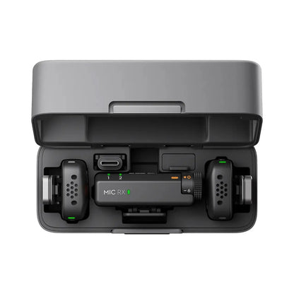 DJI Mic Mini: audio de alta calidad con transmisión estable, 48 horas de funcionamiento, con estuche, cancelación activa de ruido de dos niveles, nuevo y original.