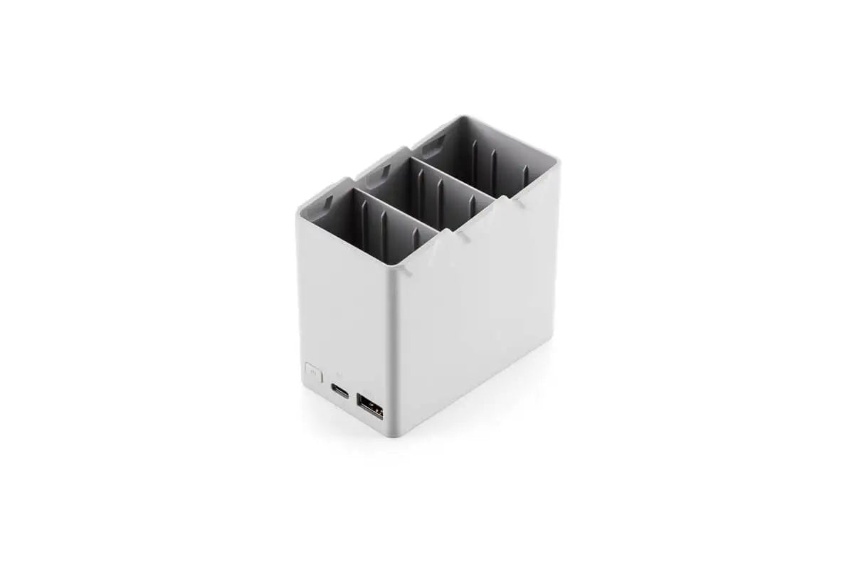 Cargador bidireccional para DJI Mini 4 Pro/Mini 3 Series. Accesorios originales nuevos disponibles.