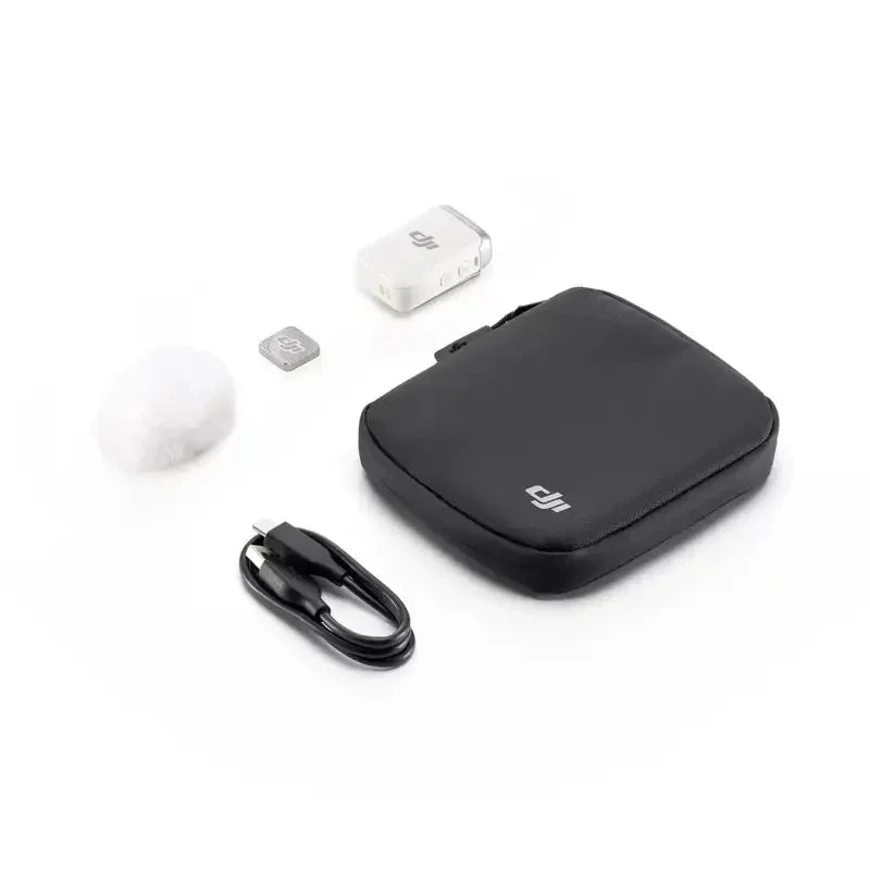 DJI MIC 2 Conexión Bluetooth directa Alcance de 250 m 18 horas de tiempo de funcionamiento.
