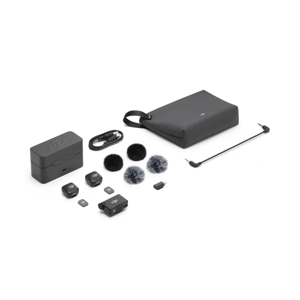 DJI Mic Mini: audio de alta calidad con transmisión estable, 48 horas de funcionamiento, con estuche, cancelación activa de ruido de dos niveles, nuevo y original.