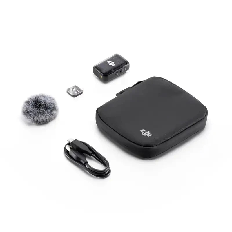 DJI MIC 2 Conexión Bluetooth directa Alcance de 250 m 18 horas de tiempo de funcionamiento.
