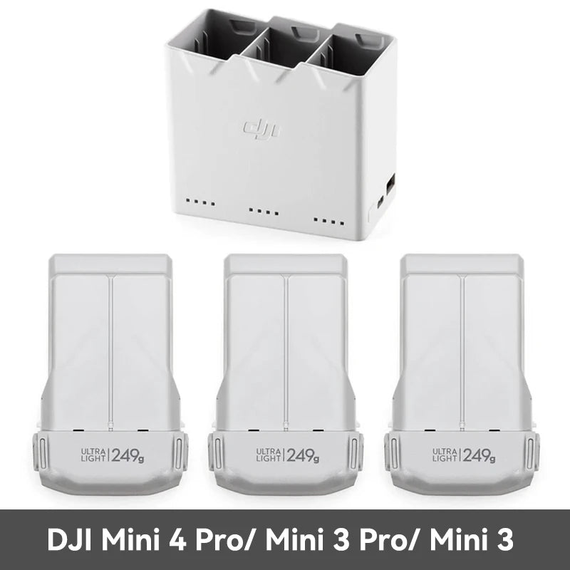 Batería de vuelo inteligente DJI Mini 3 Series de 2453 mAh, 34 minutos de tiempo máximo de vuelo para DJI Mini 4 Pro/Mini 3 Pro/Mini 3 Original