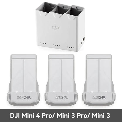 Batería de vuelo inteligente DJI Mini 3 Series de 2453 mAh, 34 minutos de tiempo máximo de vuelo para DJI Mini 4 Pro/Mini 3 Pro/Mini 3 Original