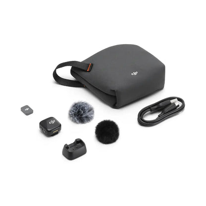 DJI Mic Mini: audio de alta calidad con transmisión estable, 48 horas de funcionamiento, con estuche, cancelación activa de ruido de dos niveles, nuevo y original.