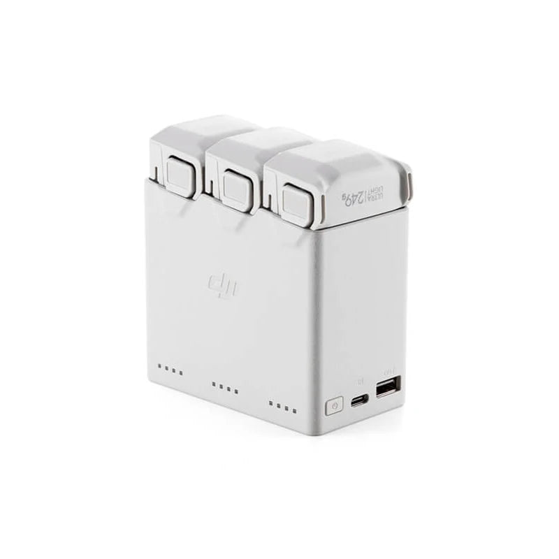 Cargador bidireccional para DJI Mini 4 Pro/Mini 3 Series. Accesorios originales nuevos disponibles.