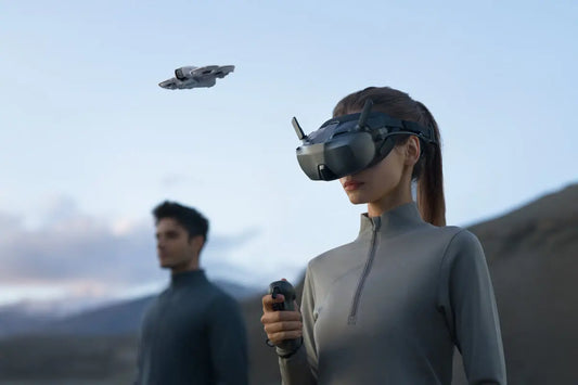 DJI Goggles N3, 2,7 horas de autonomía, transmisión de vídeo FHD O4, pantalla ultra ancha de 1080p para DJI Avata 2/DJI Neo