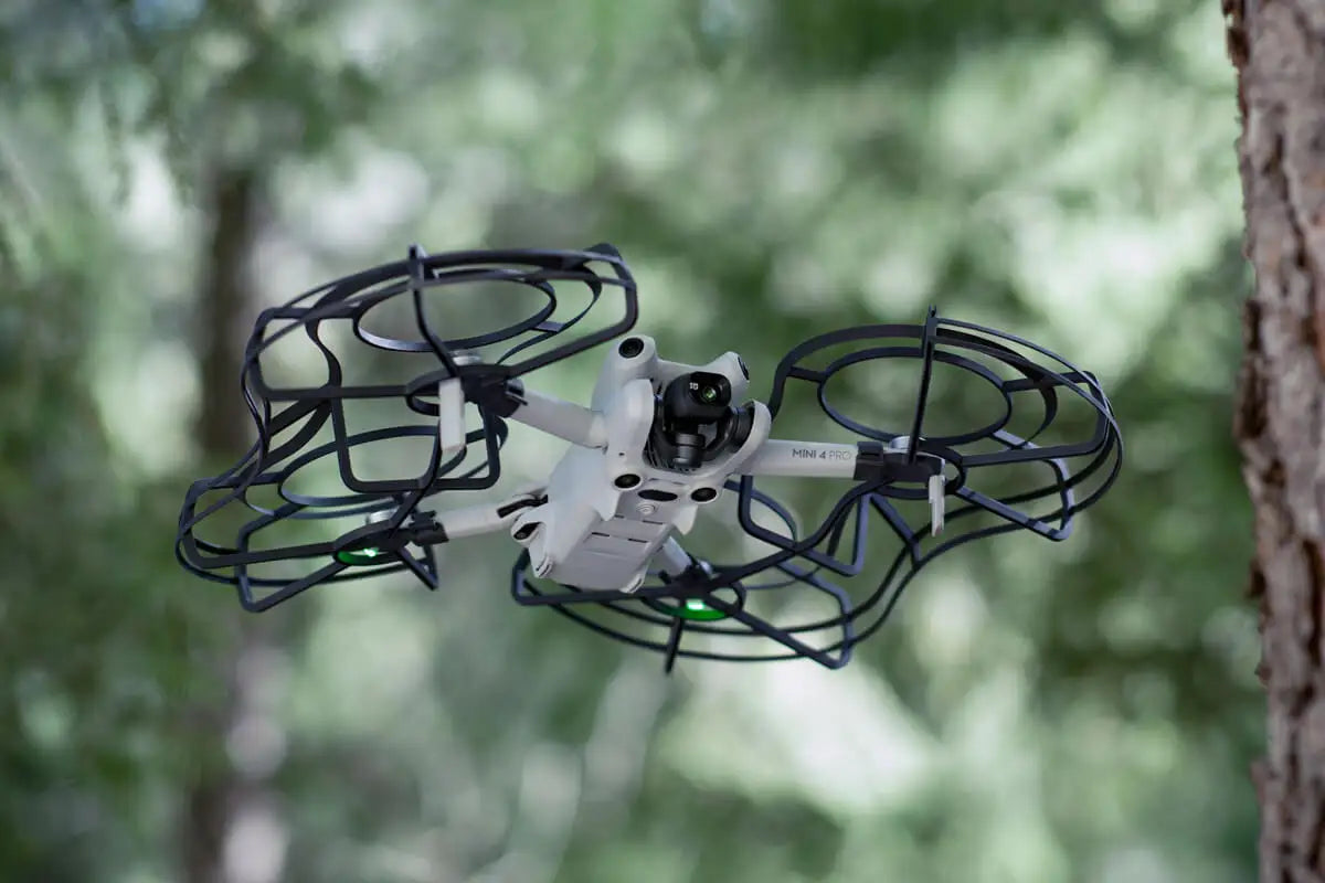 Protector de hélice de 360° para DJI Mini 4 Pro. Originales para DJI Mini 4 Pro.