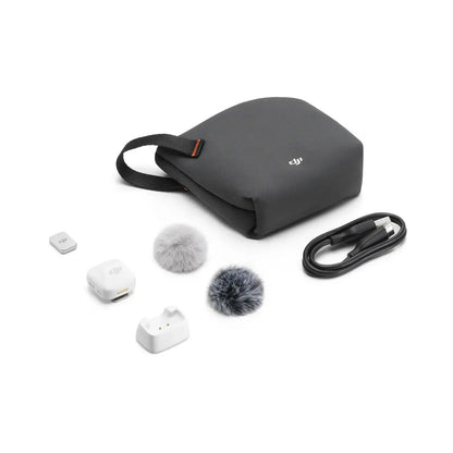 DJI Mic Mini: audio de alta calidad con transmisión estable, 48 horas de funcionamiento, con estuche, cancelación activa de ruido de dos niveles, nuevo y original.