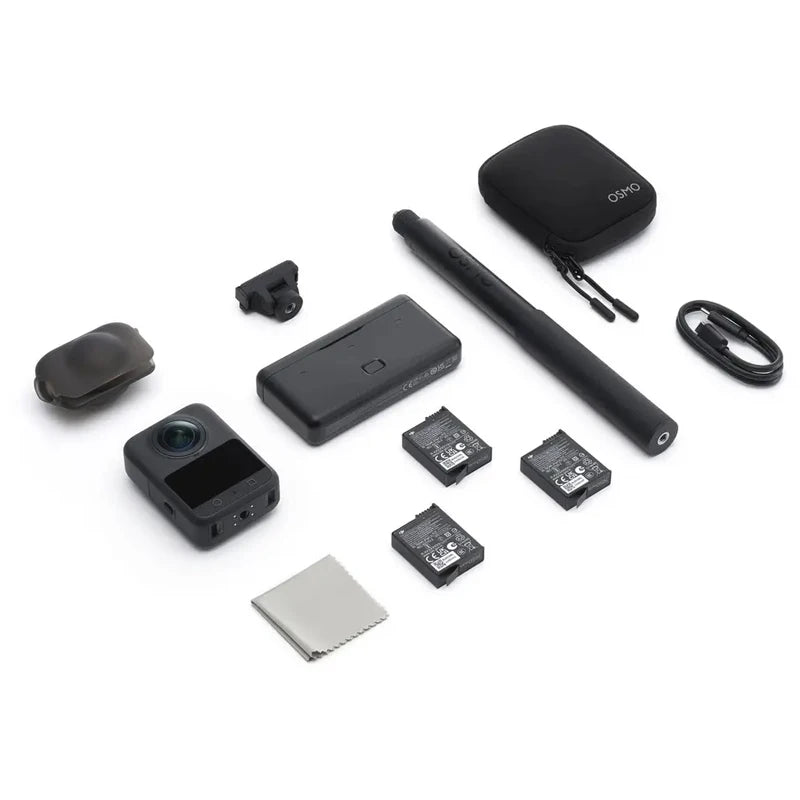 DJI Osmo 360 Standard Combo imágenes de 360°, resolución 8K, video de 360°, 4K/120 fps y video Boost de 170°